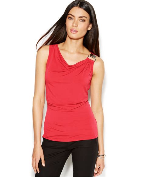 michael kors tops tj maxx|michael kors sleeveless tops.